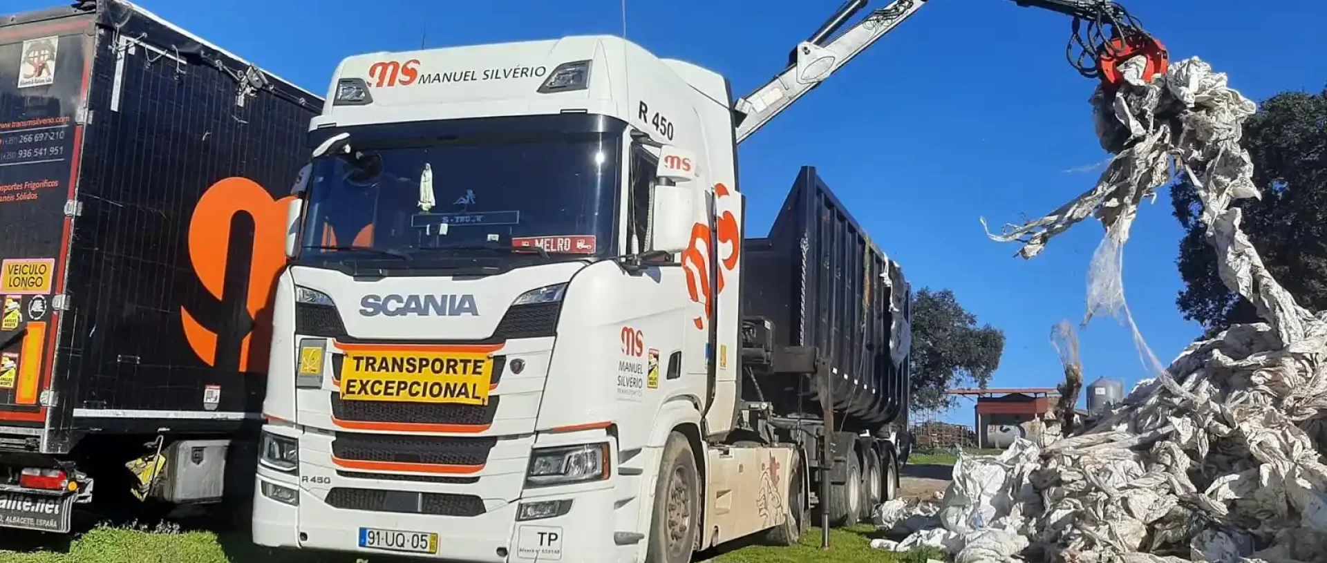 transportes de resíduos